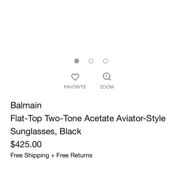 Authentic Balmain sunglasses - Picture 3 of 3